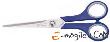 Ножницы Alco 1491 универсальные Soft Grip 17см с эргономической ручкой с резиновыми вставками