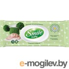 Влажные салфетки Smile Baby Экстракт ромашки и алоэ с витаминным комплексом (72шт)