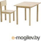 Стол+стул Polini Kids Simple 105 S (натуральный)