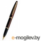 Перьевая ручка Waterman Carene, цвет: Amber GT, перо: F (11104), перо: золото 18К в коробке 2010