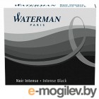 Чернила в картридже З/ч. Waterman Ink cartridge Intl  Black  в упаковке 6 картриджей 52011