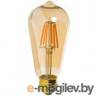 Светодиодные лампочки Rev LED Filament Vintage ST64 E27 7W 2700K DECO Premium теплый свет 32436 2