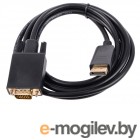 Кабель-переходник DisplayPort --> VGA_M/M 1,8м VCOM <CG607-1.8M>