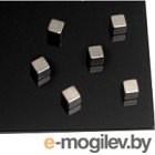 Комплект магнитных кнопок 2x3  AM151 (6шт) серебристый