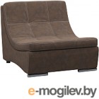 Кресло Woodcraft Монреаль (темно-коричневая замша)