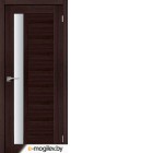 Дверь межкомнатная с комплектом установки Portas S28 60x200 (орех шоколад)