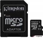 Карта памяти Kingston Canvas Select microSDHC (Class 10) UHS-I 128GB (SDCS/128GB)
