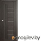 Дверь межкомнатная с комплектом установки ProfilDoors 17X 60x200 (грей мелинга/стекло матовое)