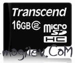 Transcend SDHC-micro Card 16Gb Class 2 TS16GUSDHC2