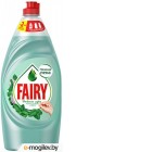 Средство для мытья посуды Fairy Окси Нежные руки. Чайное дерево и Мята (900мл)