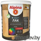 Лак Alpina Аква для стен и потолков (0.9л, шелковисто-матовый)