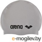 Шапочка для плавания ARENA Classic Silicone JR 91670 51 (Silver/Black)