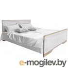 Двуспальная кровать Мебель-КМК Марсела 1600 0648.10 (дуб юккон/дуб полярный)