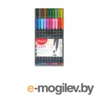 Ручки, карандаши, фломастеры Ручка капиллярная Maped Graph Peps набор 20 цветов 749151