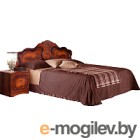 Двуспальная кровать Мебель-КМК 1600 Мелани 2 0434.6-02 (дуб молочный)