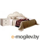 Двуспальная кровать Мебель-КМК Жемчужина 1400 0380.16 (венге светлый/ясень жемчужный)