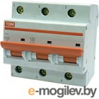 Выключатель автоматический TDM ВА 47-100 3Р 100А (C) 10кА / SQ0207-0077