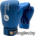 Боксерские перчатки RuscoSport 6oz (синий)