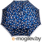 Зонт складной Cruise 630 (цветы/синий/серый)