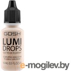 Хайлайтеры для лица. Хайлайтер GOSH Copenhagen Lumi Drops флюид 002 Vanilla (15мл)