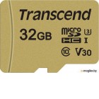 Карта памяти Transcend microSDHC 500S 32GB Class 10 UHS-I U3 (TS32GUSD500S)