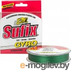 Леска плетеная Sufix Gyro Braid 0.12мм 6.5кг / DS1BL011bF4B1G (135м, зеленый)