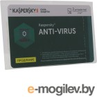 Программное обеспечение Программное обеспечение Kaspersky Anti-Virus Russian 2-Desktop 1 year Renewal Card KL1171ROBFR