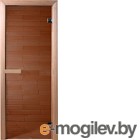 Стеклянная дверь для бани/сауны Doorwood Бронза 190x70.6 (коробка хвоя)