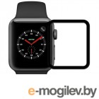 Аксессуары для APPLE Watch Защитное стекло Krutoff 3D Full Glue для Apple Watch 1/2/3 38mm 2767