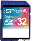 Карта памяти Silicon-Power SDHC Superior UHS-1 (Class 10) 32 GB (SP032GBSDHCU1V10)
