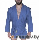 Куртка для самбо Atemi AX5 (р.56, синий)