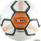 Футбольный мяч Novus Turbo PVC (размер 5, белый/черный/оранжевый)