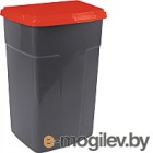 Контейнер для мусора Алеана 122062 (темно-серый/красный)