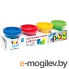Набор для лепки Genio Kids Тесто-пластилин / TA1008V (4 цвета)