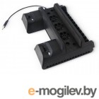 Игровые джойстики, геймпады, рули и аксессуары Подставка вертикальная Dobe TP4-882 Black для PS4 Slim/Pro