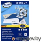Этикетки Europe100 ELA050-100 ELA050 A4 48.5x16.9мм 64шт на листе/70г/м2/100л./белый матовое самоклей. универсальная