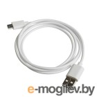 Кабель Micro USB, 1M, White CANYON <CNE-USBM1W>
