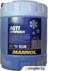 Антифриз Mannol AG11 -40C / MN4011-10 (10л, синий)