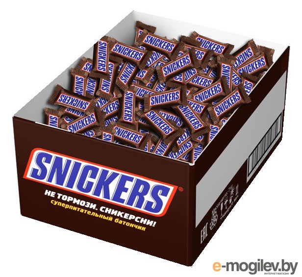 Шоколадные батончики snickers Mini, 180 г