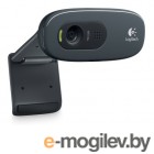 Веб-камера Logitech WebCam C270 HD черный USB2.0 1280x720 микрофон