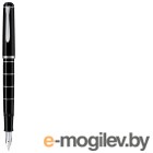 Ручка перьевая Pelikan Elegance Classic Rings M215 (948273) черный/серебристый F перо сталь нержавеющая подар.кор.