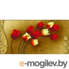 Набор для вышивания БЕЛОСНЕЖКА Тюльпаны на золотом / 7042-3D