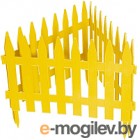 Забор декоративный Palisad Рейка 65000 (желтый)