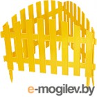Забор декоративный Palisad Винтаж 65010 (желтый)