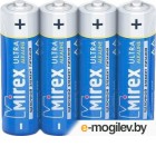 Набор батареек (AAx4шт.) - Mirex [LR6-S4]; Alkaline; в плёнке