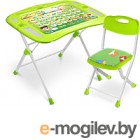 Комплект мебели с детским столом Ника NKP1/2 Первоклашка (зеленый)