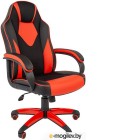Кресло геймерское Chairman Game 17 (экопремиум, черный/красный)