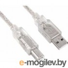 Кабель Ningbo USB A(m) USB B(m) 3м серебристый