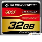 Карта памяти Silicon-Power 600X Professional CompactFlash 32 Гб (SP032GBCFC600V10)