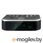 Радиобудильник Mystery MCR-66 серебристый LCD подсв:зеленая часы:цифровые AM/FM